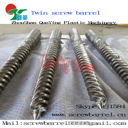 Conical Twin Pvc Sheet Screw Cylinder For Extrusion Line 